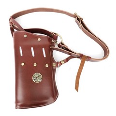 Cow hide Traditional Arrow Quiver Brown Bow Hunting Shooting Target Archery Case