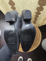 Dingo DI 748 BLACK Embroidered Western Boots US Size 8.5M