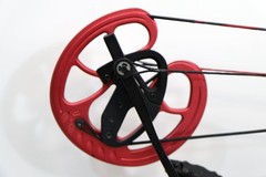 Barnett Vortex Hunter Beginner Compound Bow – Camo / Red – RH (28″ Ax-Ax) 2011