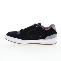 ES Accel Fit 5101000214001 Mens Black Suede Skate Inspired Sneakers Shoes