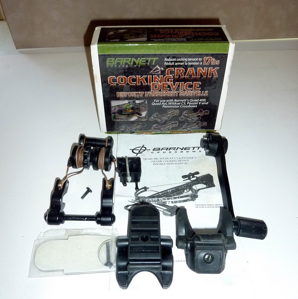 Barnett Crossbow Crank Cocking Device Universal Fits Wildcat, Quad, Panzer &More