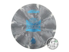 USED Discraft [BARELA] Crazy Tuff Soft Focus 176g Gray Blue Foil Putter Disc