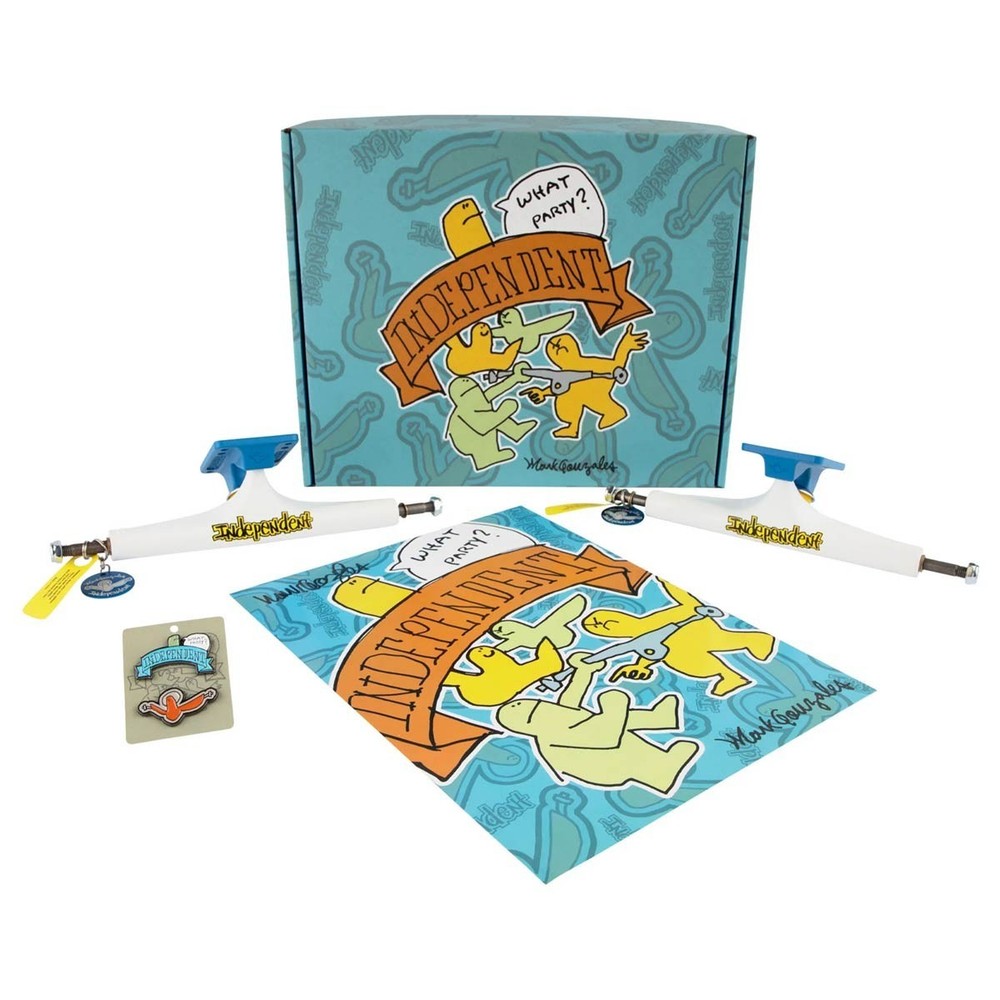 2025 Independent x Mark Gonzales Ltd Edition 215 Truck Set & Signed Gonz Print