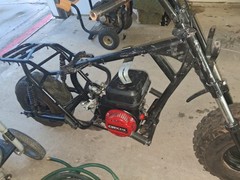Fully BUILT – 212cc Stage 3 – CM 265 HOT Grind Super X – Long Block – Mini Bike