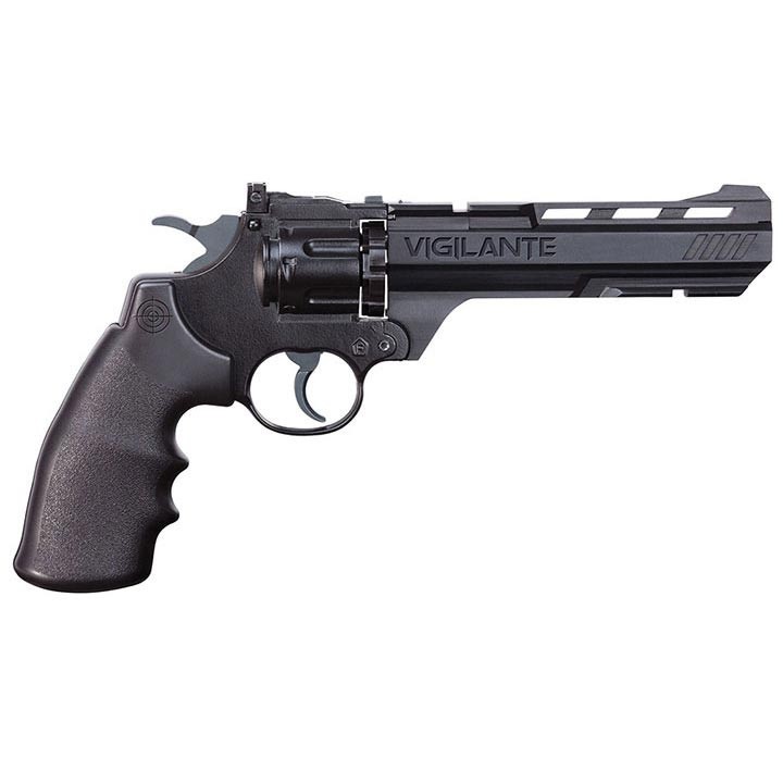 Crosman CCP8B2 Vigilante CO2 .177-Caliber Air Pistol Pellet/BB Revolver Airgun