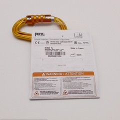 Petzl Triact Lock Lightweight D Shape Carabiner For Climbing And Mountaineering
