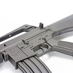 BBTac M16 Airsoft Gun Replica M16A1 Spring Rifle Vietnam 345 FPS BBs 6mm Veteran