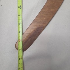 Vintage Wooden Boomerang Kangaroo Aboriginal Art Souvenir Decor