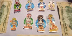 Hookups Inspired Sticker Set2.1 – 8 Total Surf Skater Laminated Die Cut Vinyl