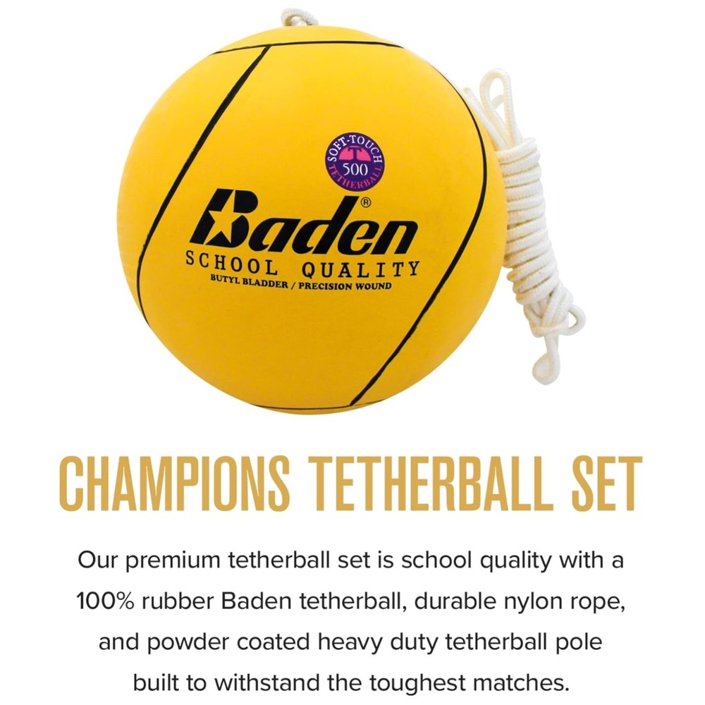 School Quality Soft-Touch Tetherball Set