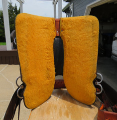 Cicle Y Saddle – 17″ – Park and Trail – Wide – Full Quarter Horse Bars – 2010