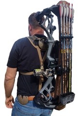 Bow Spider Univ Hands-Free Pro Suspenders Carrying Harness Camo