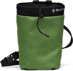 Black Diamond Gym Chalk Bag for Rock Climbing, Palm Green, Medium/Large