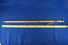 Vintage Miniature Swiss Mountaineering Souvenir Ice Axe Pick ‘Interlaken’ Badges