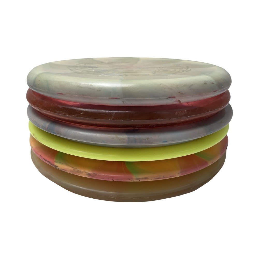 Lot of 6 Streamline MVP Eagle McMahan Golf Discs Driver Fairway Midrange Putter