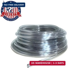 Made in the USA 1/2″ID x 5/8 OD Tubing. Phthalate free, BPA free, FDA compliant