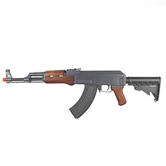 Airsoft Gun AK Electric Rifle AEG 6mm BB Full Auto 47 M900B Extendable Stock