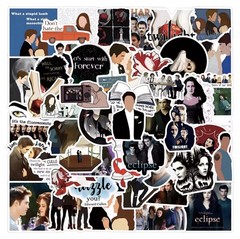 25 Piece Mix Lot 2” Twilight Bella Edward Jacob Jasper Stickers, FREE SHIPPING