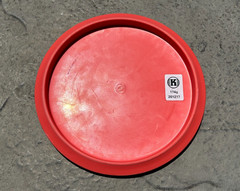 Kastaplast K3 Kaxe Midrange Driver – 174g – Red with Custom «Let’s» Stamp