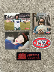 Supreme Sticker Lot – 5 Stickers 100% Authentic 2024/2025
