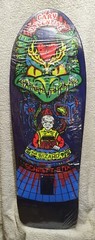 NOS 1989 SCHMITT STIX GARY VALENTINE THE WIZARD EVIL GENIUS SKATEBOARD DECK