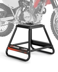 Dirt Bike Stand,Universal Detachable Powder Coated Anti Slip Off Road black
