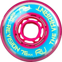 Revision Roller Hockey Wheels Indoor Variant 4-Pack (Choose Size/Hardness)