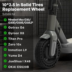Puncture-Proof Electric Scooter Tires