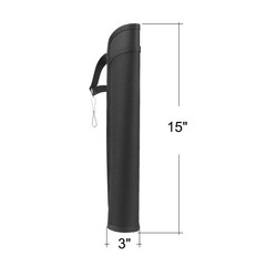 Lightweight Hip Quiver Training Archery Target Arrow Lite Quiver Holder (Blac…
