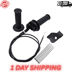 NEW 7/8″ Twist Throttle Grip Cable Kit for 50cc-250cc Dirt Bike ATV Mini Bike