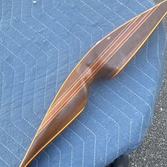 Ben Pearson Sovereign Mace Recurve Bow 58in 45lbs Left Hand Wood Brown