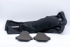 NEW Hydra Black Arm Pads – Black/Grey – Medium