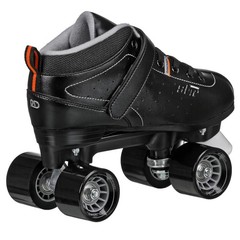 Roller Derby STR Seven Men’s Quad Roller Speed Skates 9 Black/Grey