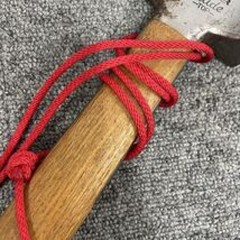 Vintage TOKYO TOP Guide Rock Hammer 31cm Wood Shaft Alpine Climbing Tool Japan