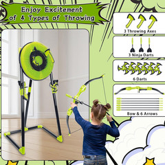 Axe Throwing Game for Backyard – Outdoor Games for Kids Adults Family – Bristle