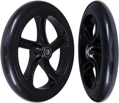 200mm Scooter Wheels, 8 inch Dia, Set of 2 | 200 mm Adult Teen Scooter Replaceme