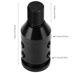 Manual Shift Knob Adapter, M12 x 1.25 Automatic Gear Shift Knob Adapter,