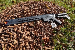 Krytac War Sport LVOA – Carbine Airsoft Rifle (Combat Grey) W/Magazine AEG