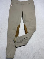 Tailored Sportsman Trophy Hunter Breeches 30 Regular Tan Knee Patch USA Made