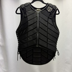 Phoenix Equestrian Protective Riding Vest Adult Small Size 36 Black Zip Horse