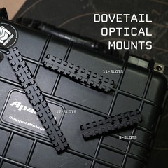 Low Profile Dovetail to Picatinny Rail Mount Adapter