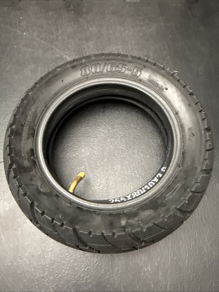255×80 Tire &Tube fit 80/65-6 & 10×3 Electric Scooter