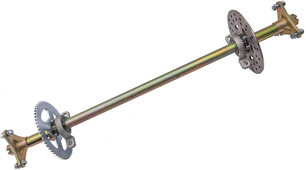 29″/32“/44” ATV Go Kart Rear Live Axle Shaft Kit Brake Assembly Wheels Golf Cart
