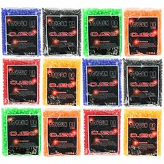 Airsoft Gun BB’s Bullets 0.12 Grams 6 mm Pellets Ammo 1000 – Pick Your Own Color