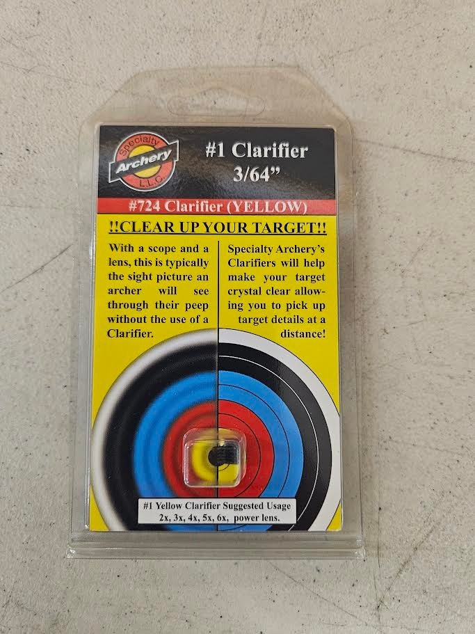 Specialty Archery 3/64 Clarifier #1 (Yellow)