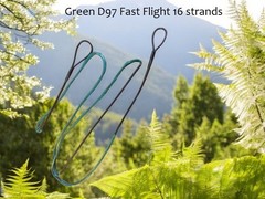 D97 Fast Flight Bowstring – 16 Strand – Fits Bear Grizzly, Samick, ILF Recurves