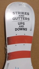 LOSER MACHINE X BIG LEBOWSKI «THROWING ROCKS» SKATEBOARD DECK BOWLING PIN SHAPE
