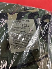 US Army BDU Woodland Wet Weather Rain Pants Trousers Large