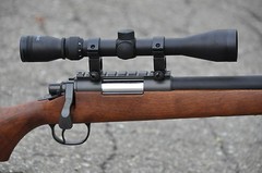 Wood Color Well VSR-10 Bolt Action Airsoft 500 FPS w X9 Magnify Scope w Bipod