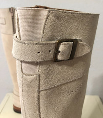 Boots & Woods Women’s 8 /39 Beige Suede Riding Boots GoodyearWelt Spain Leather.